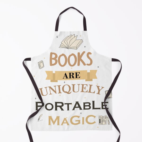 Item preview, Books are Uniquely Portable Magic designed and sold by Mags' Art Corner.
