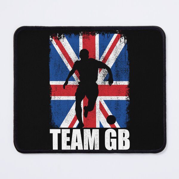 Item preview, Team Gb Soccer Football Sports Fan Funny Vintage Sticker designed and sold by cohenashl6.