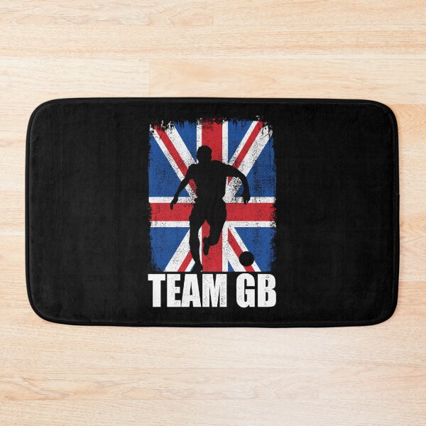 Item preview, Team Gb Soccer Football Sports Fan Funny Vintage Sticker designed and sold by cohenashl6.