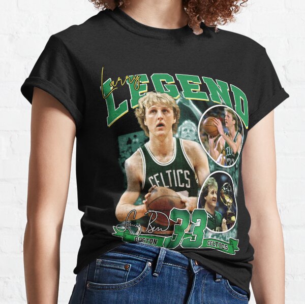 Larry Bird T Shirt Adult XL White NBA Basketball Celtics Pacers Vintage 90s  USA