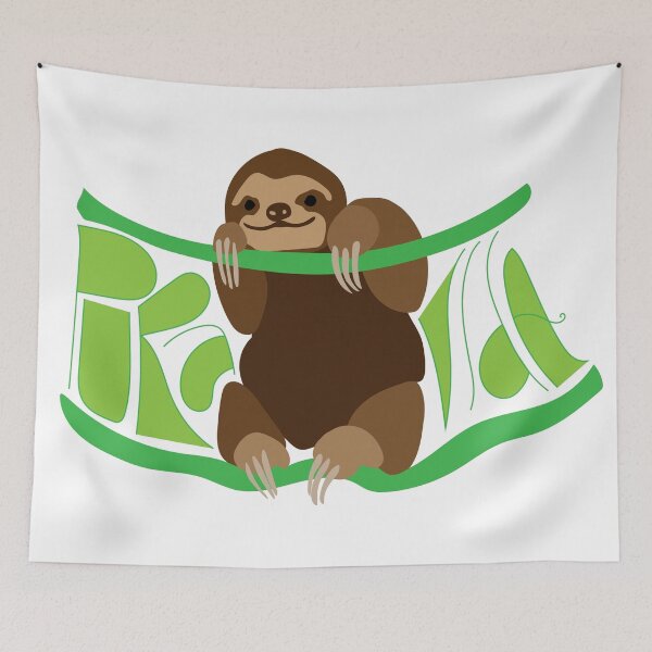 Item preview, Smiling Sloth Pura Vida designed and sold by Erin Morris.