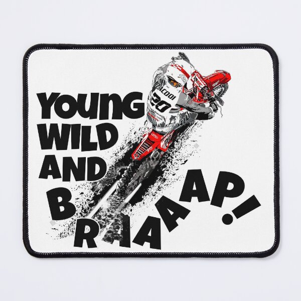 Item preview, Young wild and Braaaap ! designed and sold by Concept-Hub.