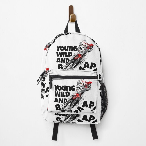 Item preview, Young wild and Braaaap ! designed and sold by Concept-Hub.