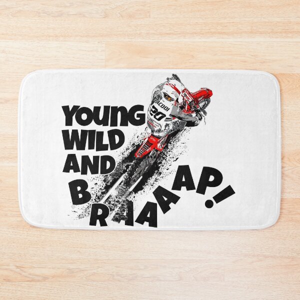 Item preview, Young wild and Braaaap ! designed and sold by Concept-Hub.