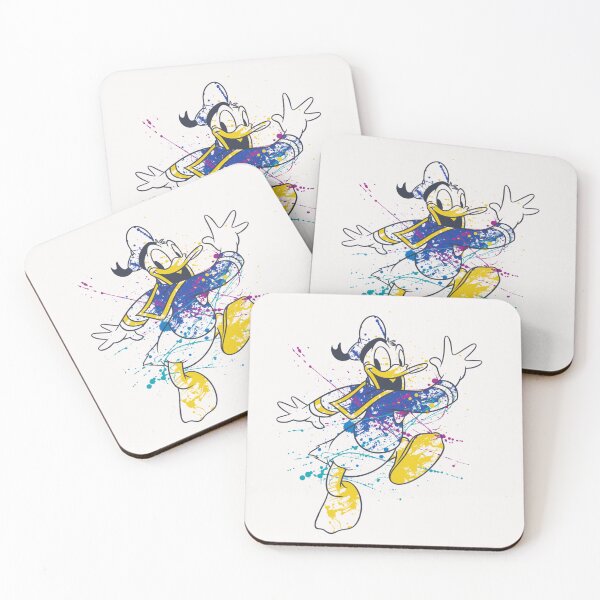 Item preview, Mic.key And Friends Donald Duck Paint Splatter designed and sold by JennieDreher.