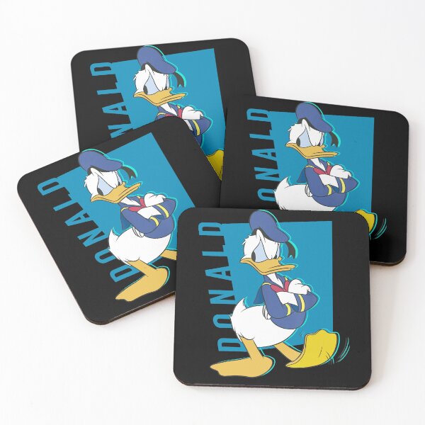 Item preview, Mic.key And Friends Donald Duck Pop Art Portrait designed and sold by JennieDreher.