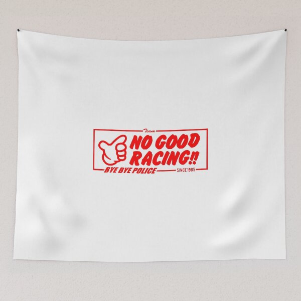 Item preview, NO GOOD RACING - White and Red designed and sold by Chanmaxx.