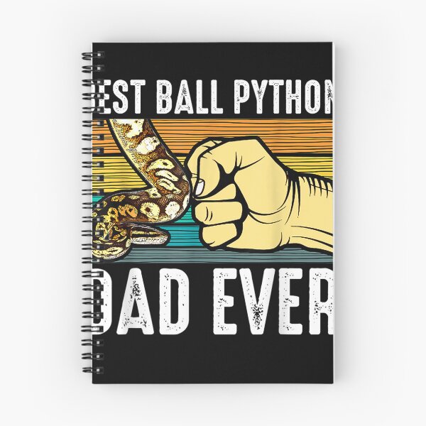Item preview, Beest Dad Ball Python owner gift snake lover T-Shirt designed and sold by BalzerNotburga.