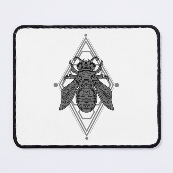 Item preview, Grey Bee Ornament 003  designed and sold by astevenstu.