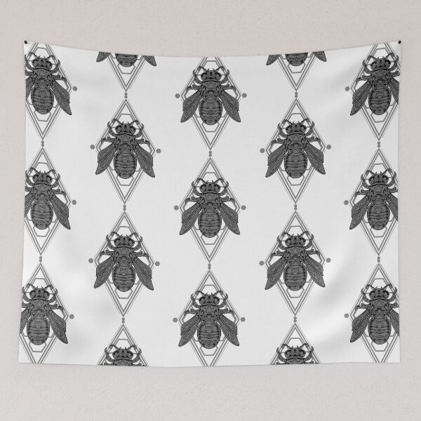 Item preview, Grey Bee Ornament 003  designed and sold by astevenstu.