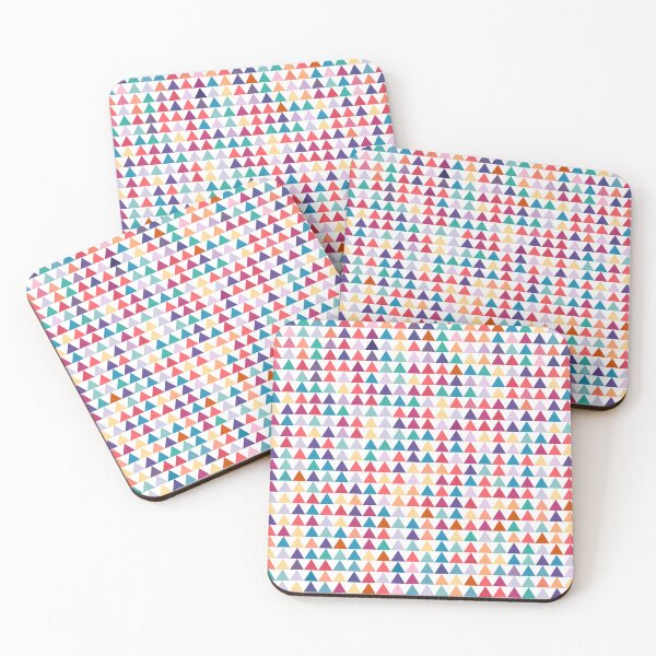 Item preview, Colorful seamless triangle pattern designed and sold by TheCosmoWest.