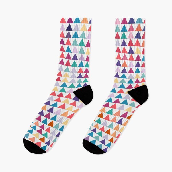 Item preview, Colorful seamless triangle pattern designed and sold by TheCosmoWest.