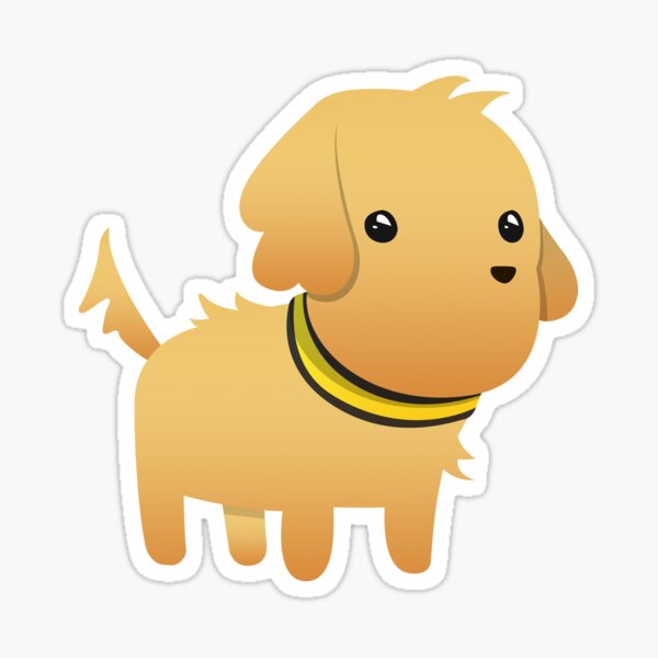 Golden Retriever Sticker