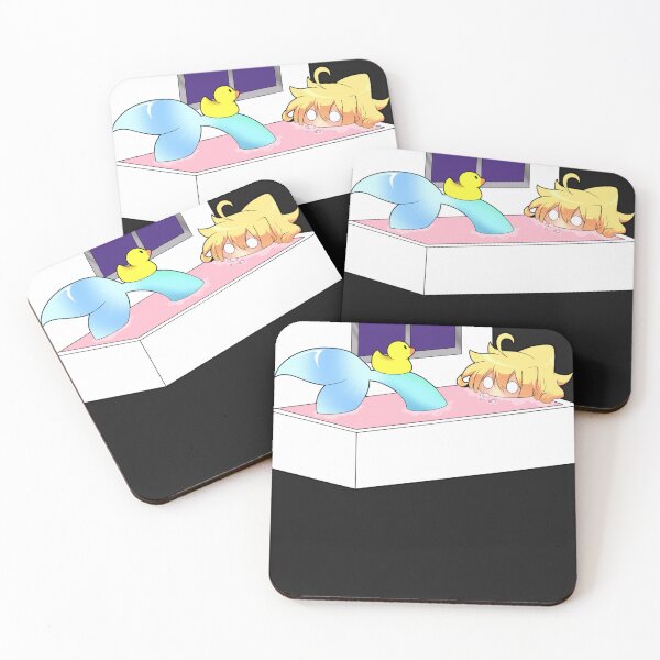 Item preview, Wakasa in my tub Sticker designed and sold by KrystianCwikli.