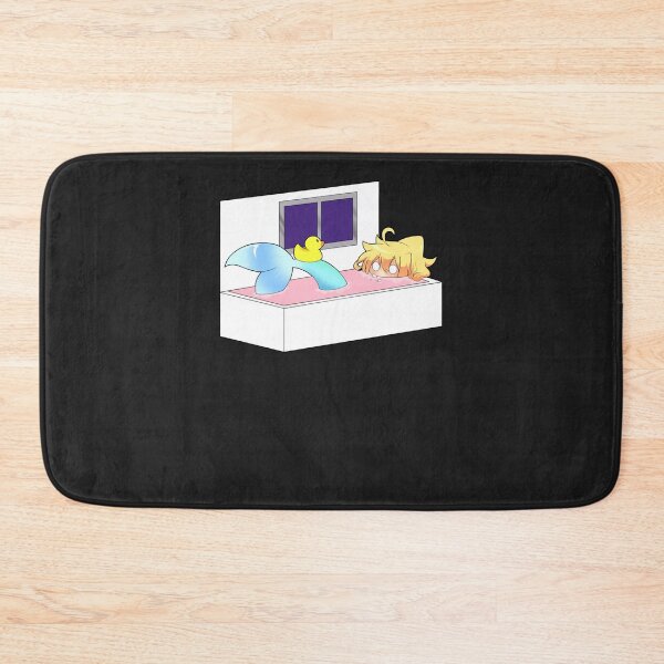 Item preview, Wakasa in my tub Sticker designed and sold by KrystianCwikli.