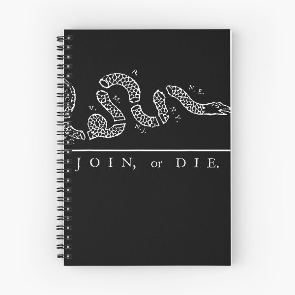 Item preview, Benjamin nklin Join or Die 1754 American Snake Shirt designed and sold by BalzerNotburga.