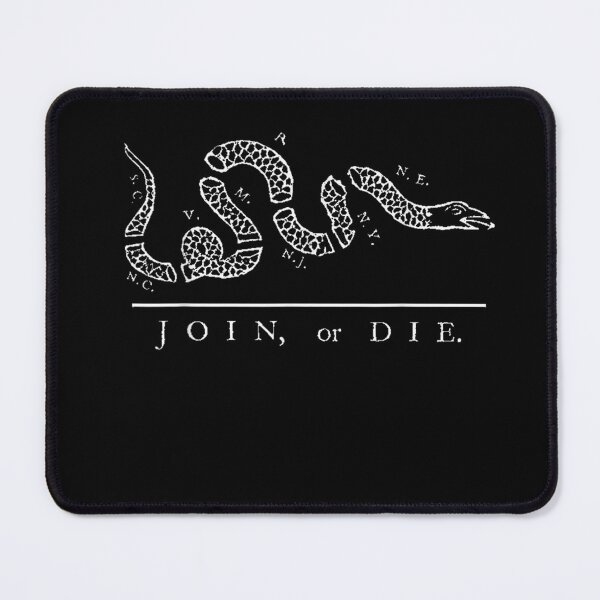Item preview, Benjamin nklin Join or Die 1754 American Snake Shirt designed and sold by BalzerNotburga.