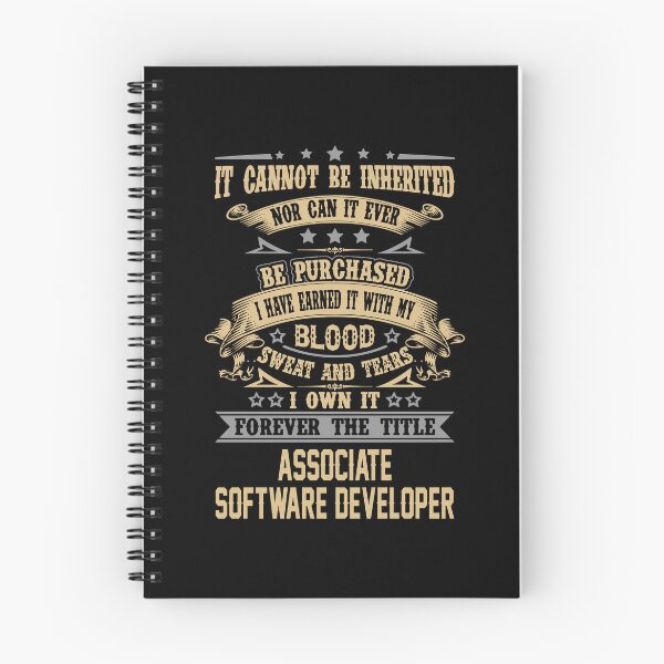 Item preview, Associate Software Developer T Shirt - Forever The Title Job Gift Item Tee designed and sold by celiagomez456.