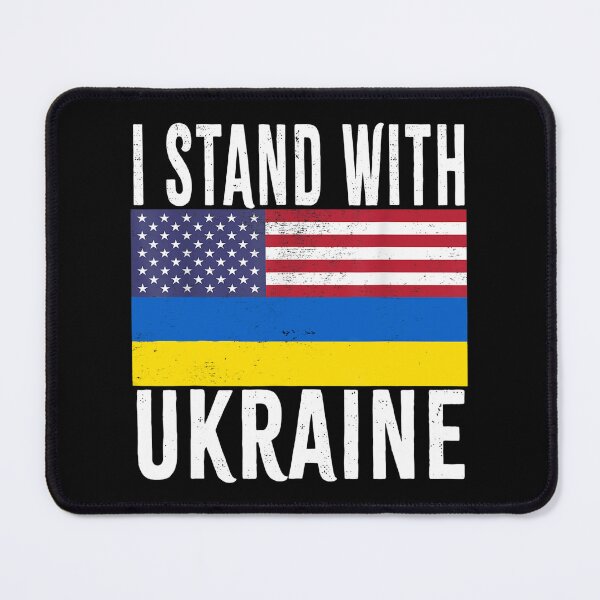 Item preview, I Stand With Ukraine Flag American designed and sold by lytainhan89.