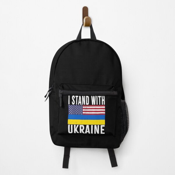 Item preview, I Stand With Ukraine Flag American designed and sold by lytainhan89.
