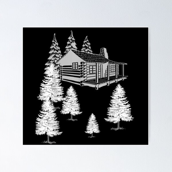 Cabin on the Lake Canvas Wall Art, Forest Cabin, Deer, Owl Decor, Hiking, Fishing  Decor, Cabin Decor, Wilderness Decor -  Canada