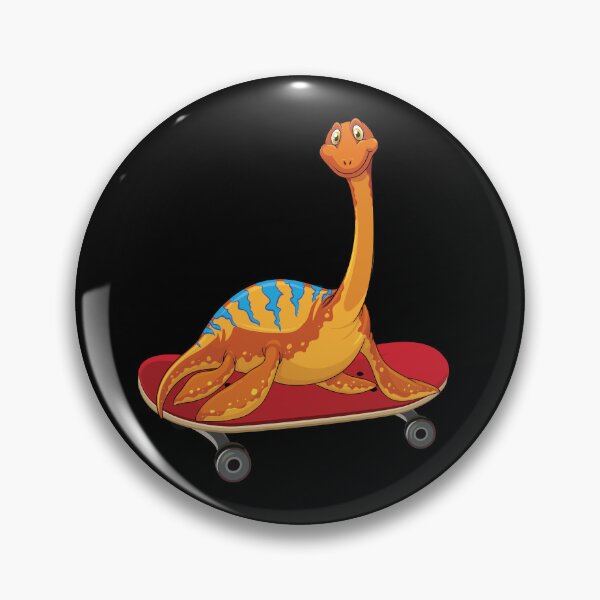 Item preview, Dinosaur Playing Skateboard ,Funny Good Dinosaur Skateboard Lovers Cute Orange Design designed and sold by pedrored369.
