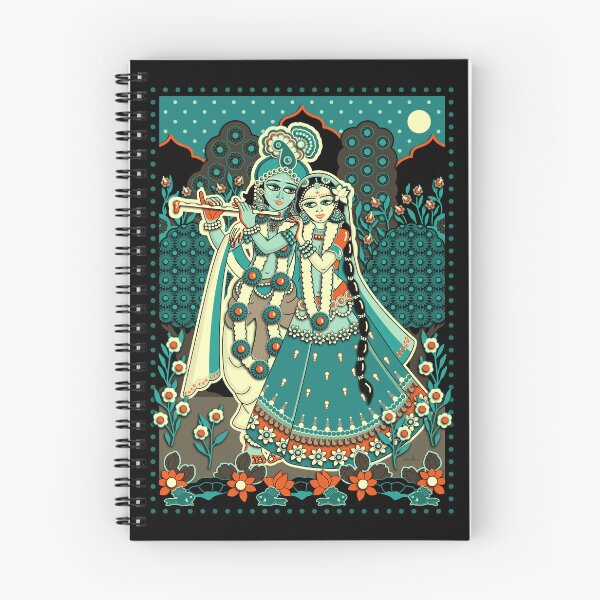 Item preview, Radha Krishna in the forest designed and sold by GundicaArt.