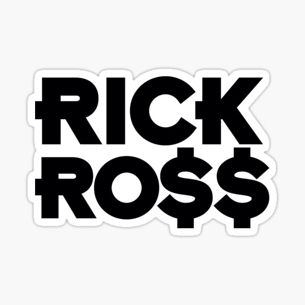 Rick Ross Deeper Than Rap Album Cover Sticker