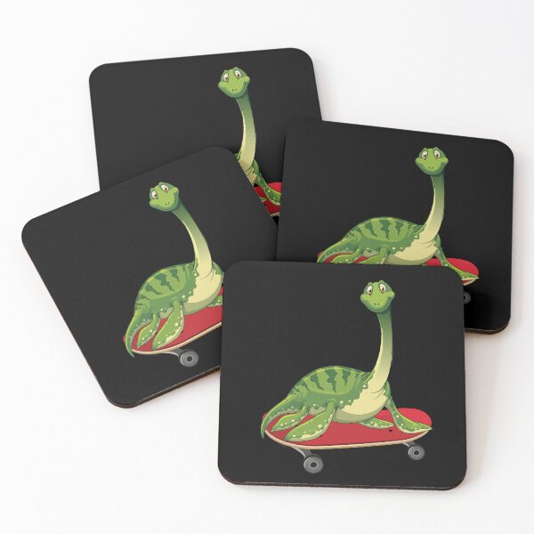 Artikelvorschau, Dinosaurier, der Skateboard spielt, lustiges gutes Dinosaurier-Skateboard-Liebhaber-nettes grünes Design entworfen und verkauft von pedrored369.