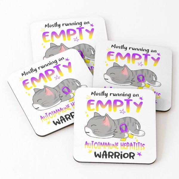 Item preview, Autoimmune Hepatitis Awareness, Mostly Running on Autoimmune Hepatitis Warrior designed and sold by Tammyilaria.