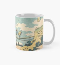 Katsushika Hokusai Suspension Bridge Mug
