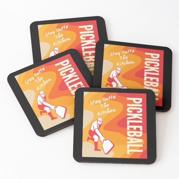 Artikelvorschau, Bleiben Sie aus der Küche-Pickleball-lustiger Pickleball-ich liebe Pickleball-Pickleball-Spieler-Retro-Pickleball-Pickleball lustig entworfen und verkauft von SighFly52.