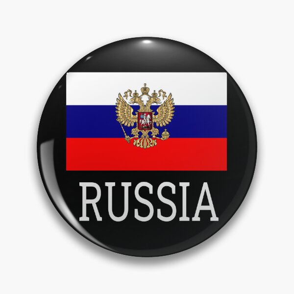 Item preview, Russia flag code of arms . designed and sold by 1970Russell.
