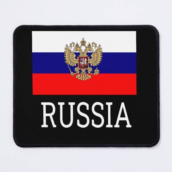 Item preview, Russia flag code of arms . designed and sold by 1970Russell.