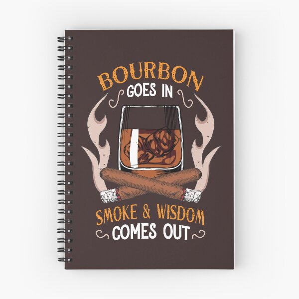 Artikelvorschau, Bourbon und Zigarren zitieren Vintage Art entworfen und verkauft von MrEddie10.