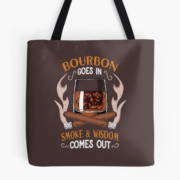 Artikelvorschau, Bourbon und Zigarren zitieren Vintage Art entworfen und verkauft von MrEddie10.