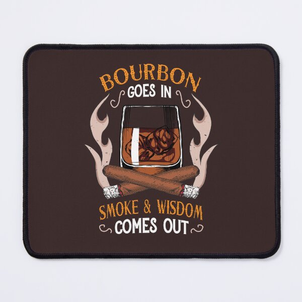 Item preview, Bourbon And Cigars Quote Vintage Art  designed and sold by MrEddie10.
