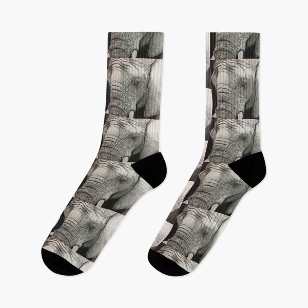 Item preview, Elephant in charcoal designed and sold by annamak12.