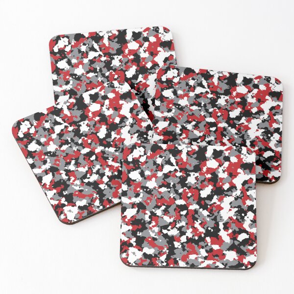 Item preview, Red and black white Camouflage  designed and sold by Tshirtstory.