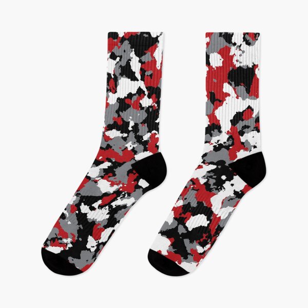 Item preview, Red and black white Camouflage  designed and sold by Tshirtstory.
