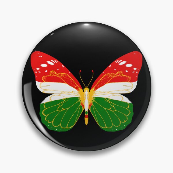Item preview, Kurdish Butterfly KURDISTAN Flag designed and sold by KurdishShops.