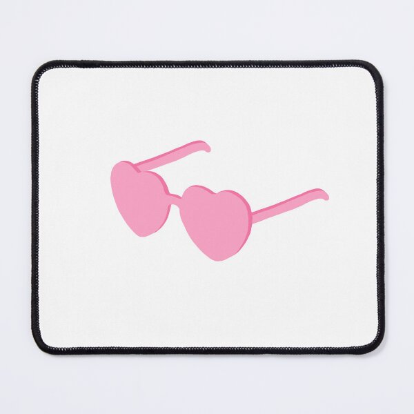 Item preview, pink heart glasses designed and sold by pinkdaffodil.