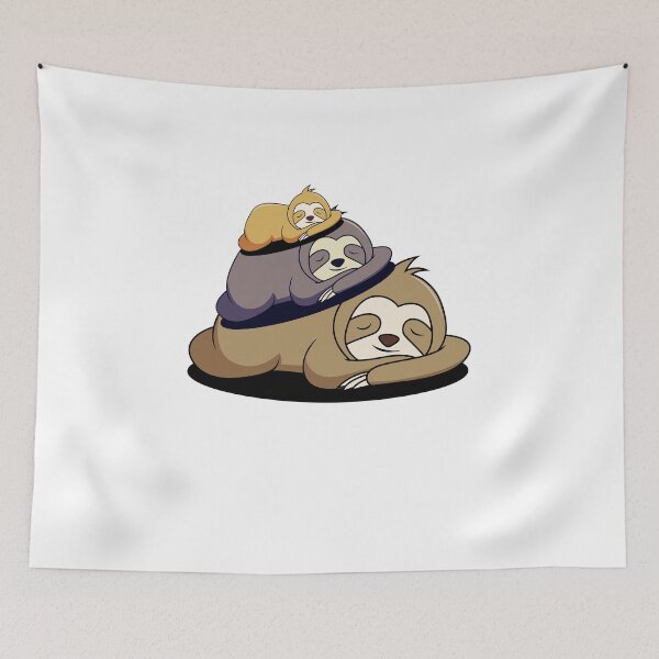 Item preview, Sloth stack- selfish with my time and energy  designed and sold by Tanuja  Sharma.