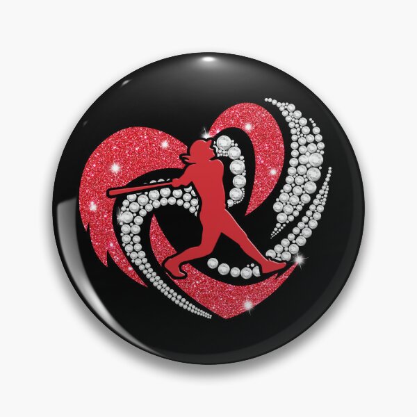 Artikelvorschau, Herz-Diamant-Baseball entworfen und verkauft von SweetThreads79.