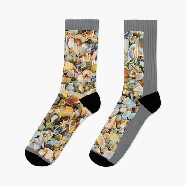 Item preview, Colorful Shells On The Beach Vibes Ocean Tropical Vacation designed and sold by FazCreations.