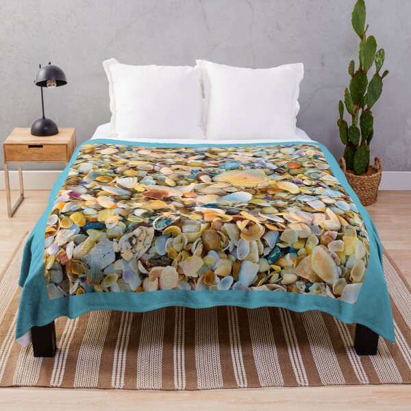 Item preview, Colorful Shells On The Beach Vibes Ocean Tropical Vacation designed and sold by FazCreations.