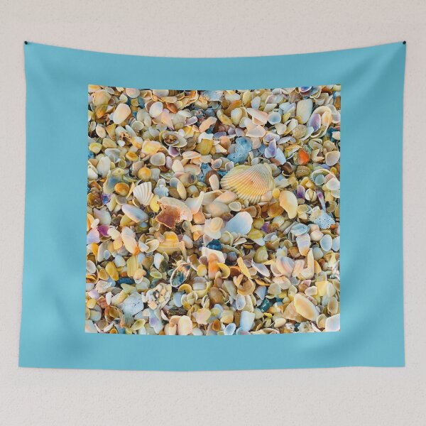 Item preview, Colorful Shells On The Beach Vibes Ocean Tropical Vacation designed and sold by FazCreations.