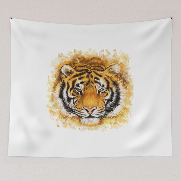 Item preview, Bengal tiger Felidae Painting, Tiger, Mammal, Cat Like Mammal designed and sold by Shop-ArtGallery.