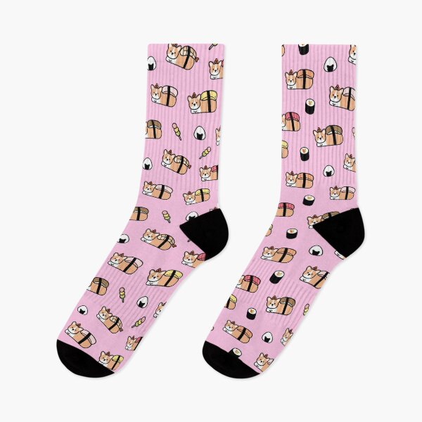 Item preview, Sushi Corgi Pink designed and sold by stephanydc.