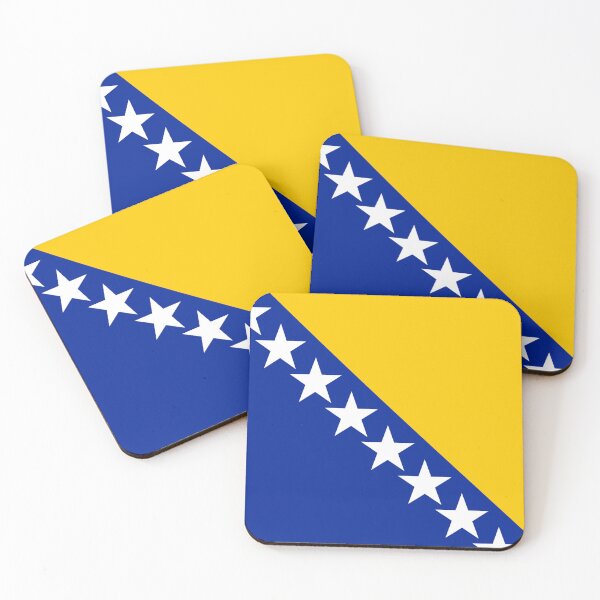 Item preview, Bosnia and Herzegovina - Flag designed and sold by PatsIsland.